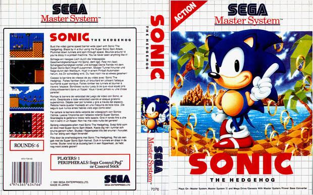 Sonic The Hedgehog, Master System (1991).