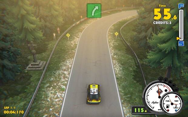 Desde el primer momento recuerda a los cl�sicos de las recreativas.