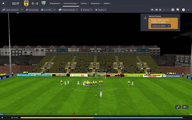 Las animaciones y los gráficos en 3D del simulador de partidos son ahora más realistas