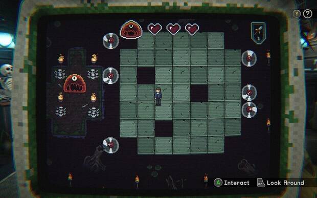 Tenemos batallas contra jefes muy bien diseadas, en las que no tenemos que luchar como tal, pero s encontrar sus puntos dbiles.