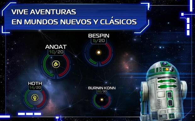 En ‘Star Wars: Uprising’ visitaremos planetas, escenarios y localizaciones vistas en ‘El imperio contraataca’, además de nuevos sistemas.