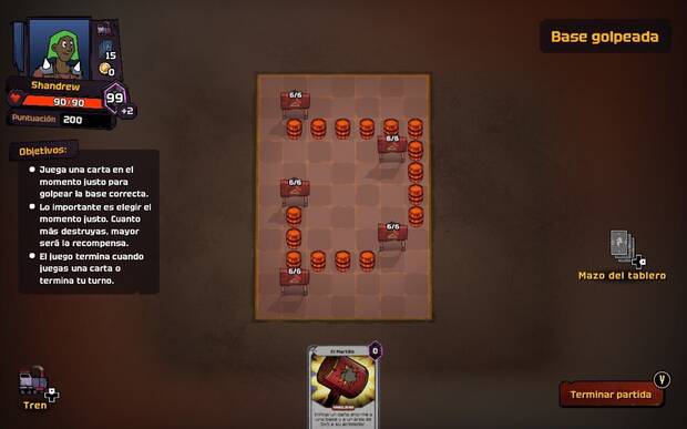 Entre batalla y batalla encontramos divertidos minijuegos que nos obligan a pensar mucho.