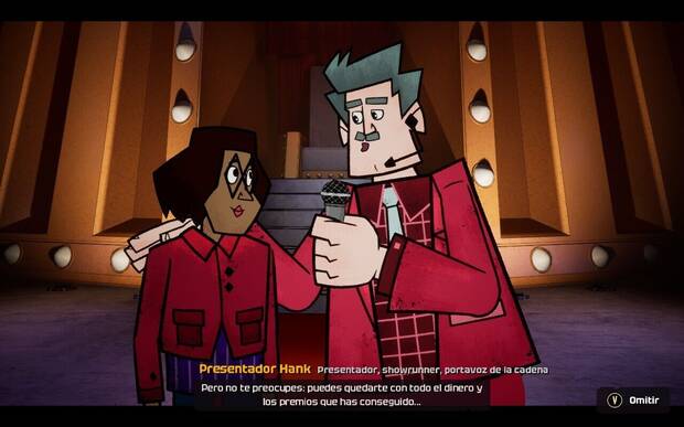 La idea de ambientarlo en un concurso de televisión nos ha gustado mucho.