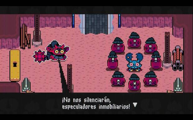 La historia, siempre desde el humor, tiene mucha crtica social.