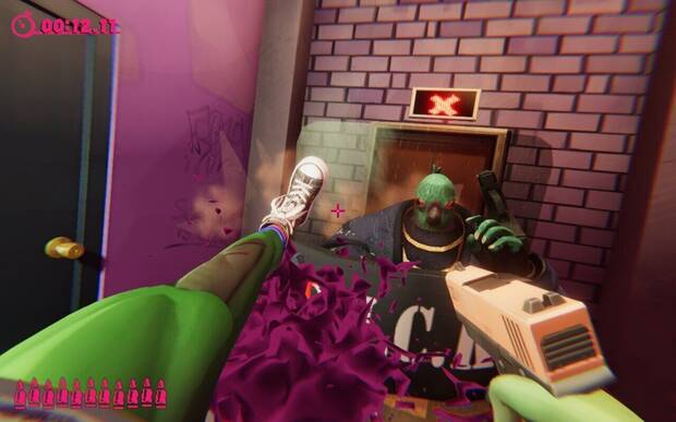 Nada más emocionante que liarnos a patadas y tiros con palomas policías humanoides.