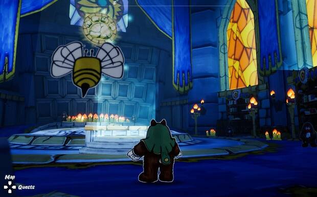 Visualmente es un juego con muchísima personalidad