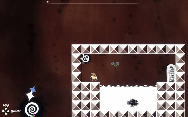 Estos puzles requieren utilizar elementos del escenario 3D para modificar el nivel en 2D