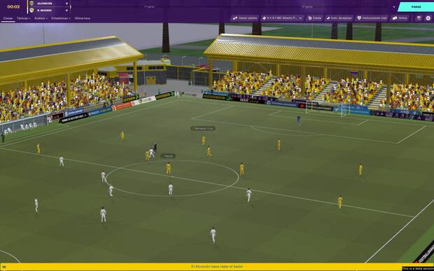 Los partidos lucen un poco mejor gracias a cambios en las animaciones, el terreno o la iluminación.