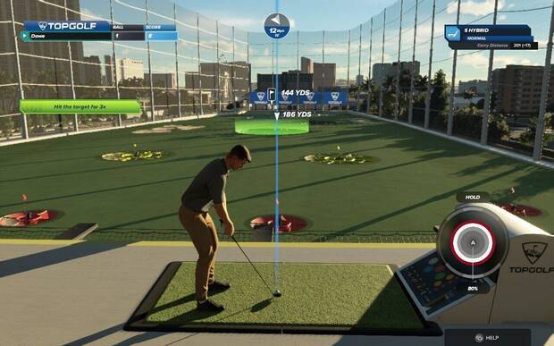 El nuevo modo Top Golf nos ha encantado.
