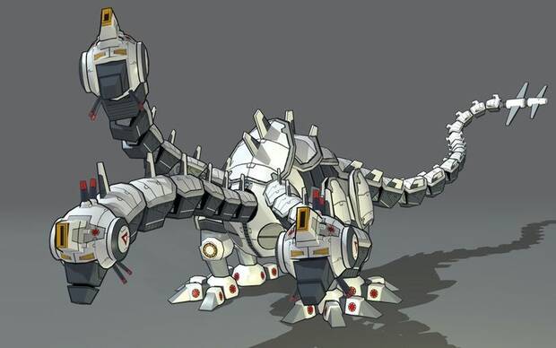 Ciertas criaturas tienen un cierto aire a los diseños robóticos de ‘Horizon: Zero Down’.