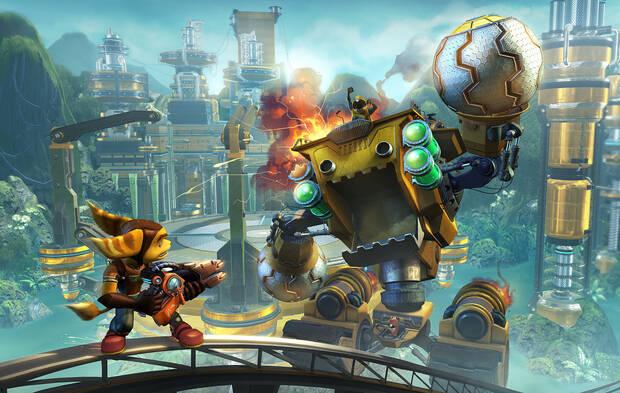 Ratchet & Clank: Armados hasta los dientes impresionó por el salto gráfico de la saga, pero tenía mucho más: era un juego muy divertido que inició la saga 'Future'.