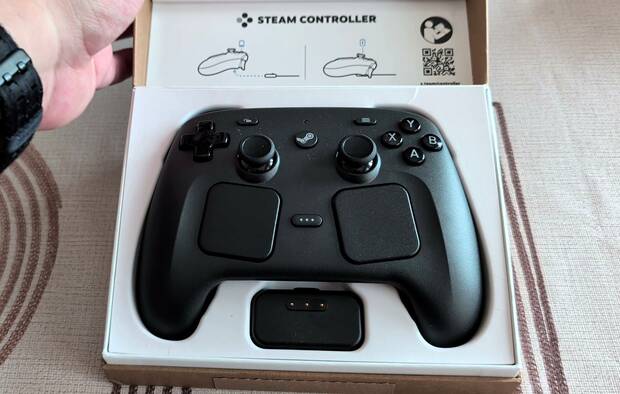 La autonom�a del Steam Controller es uno de sus puntos m�s destacables.