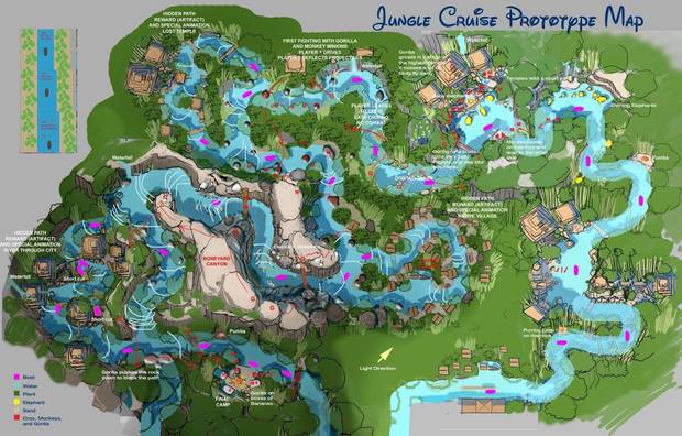Este mapa muestra la ‘complejidad’ del minijuego.