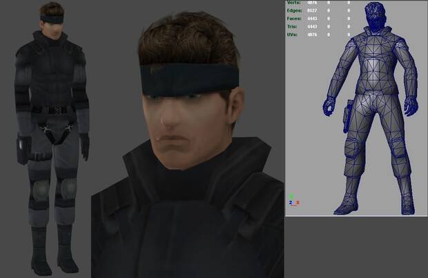 Entre pol�gonos: La evoluci�n de los modelos poligonales 36