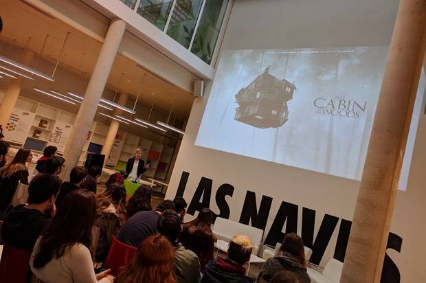 Jana Palm fue la más internacional de las personas que dió una charla en el evento.