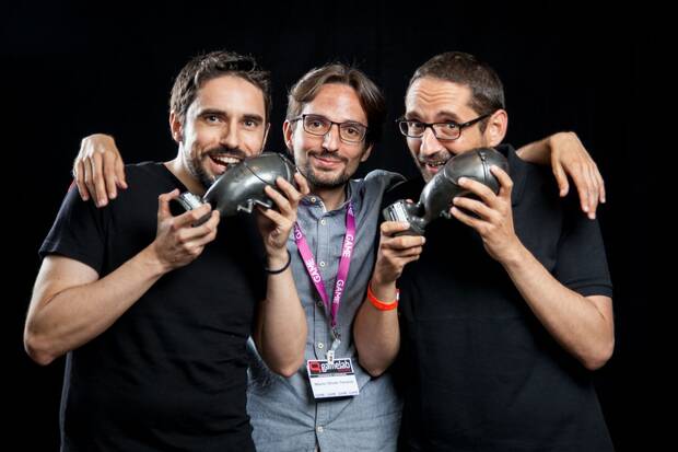 En la entrega de los Premios Nacionales de la Industria del Videojuego en Gamelab, donde 'Do Not Feed the Monkeys' se llev