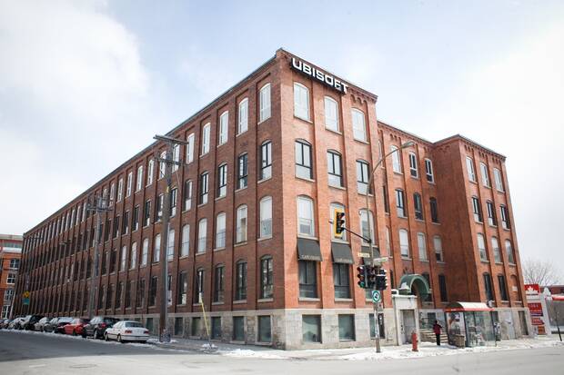 Uno de los edificios que Ubisoft tiene en Montreal.