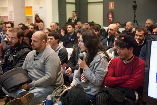El público participó cada vez que tuvo ocasión.