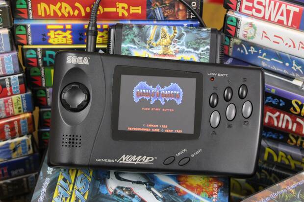 Sega Nomad, antes Sega Venus, una Mega Drive portátil.