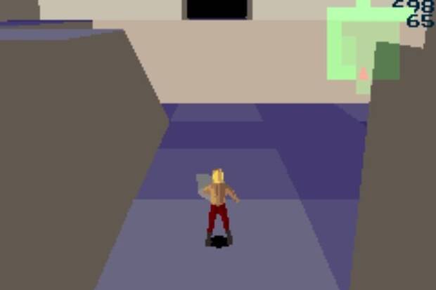 Los escenarios estaban diseñados completamente en 3D, algo rara vez visto en Game Boy Advance.