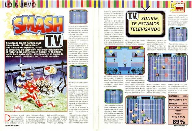 El conversin para ZX Spectrum fue analizada en la MicroHobby N 216 (diciembre de 1991).