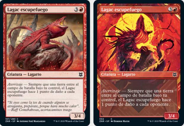 Aterrizaje es una de las novedades con más mala baba de Zendikar. Lagac escupefuego es una carta que funciona bien, pero la Cobra del loto está causando furor en el meta.