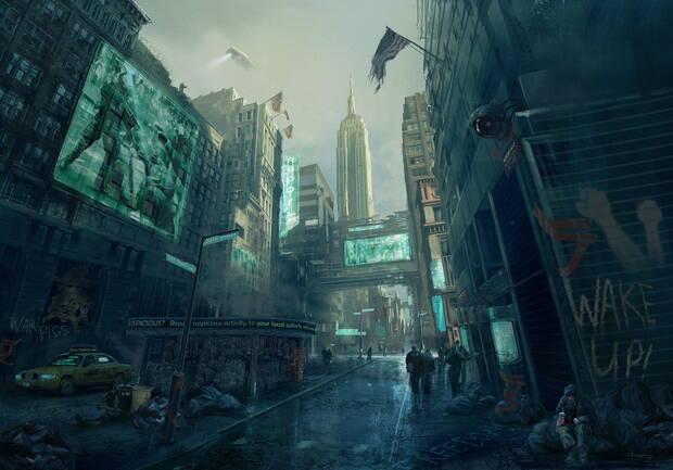 Ilustración del juego, ambientado aquí en Nueva York.