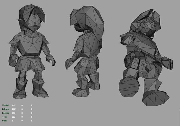 Entre pol�gonos: La evoluci�n de los modelos poligonales 14