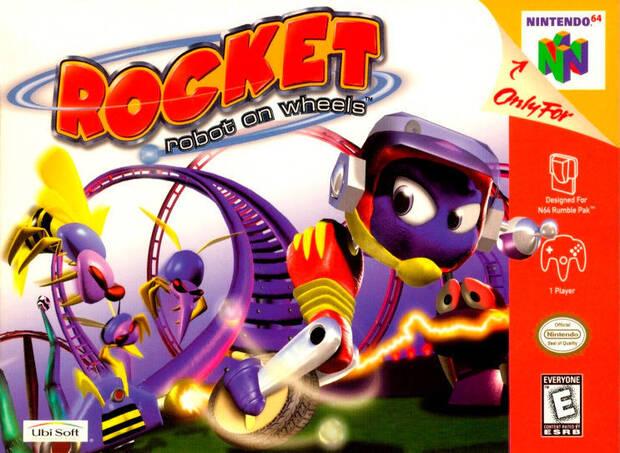Rocket: Robot on Wheels, el primer juego de Sucker Punch, para Nintendo 64 y publicado por Ubisoft.