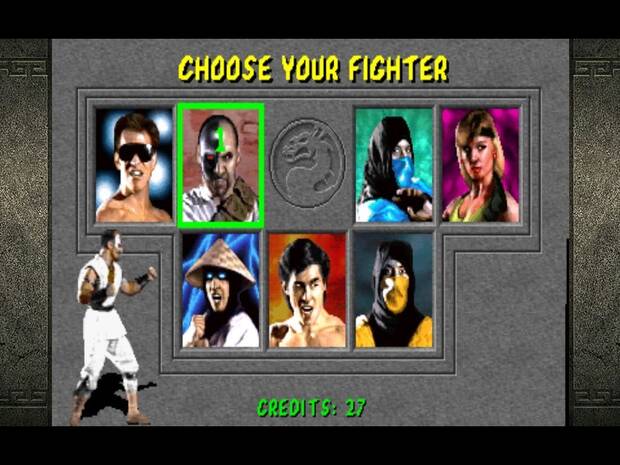 Pocos luchadores, pero todos derrochaban carisma. Sub-Zero y Scorpion se convirtieron rápidamente en algunos de los favoritos de los jugadores, y eran la base para el enemigo secreto Reptile.