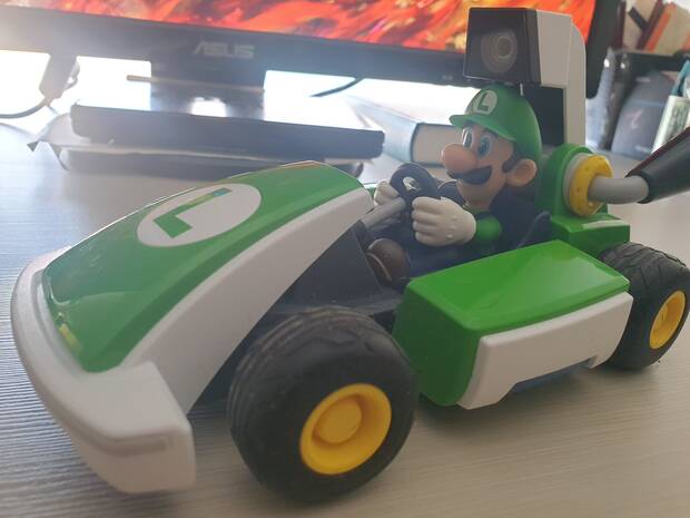 Los karts de Mario y Luigi tienen muchísimo detalle y están fantásticamente modelados y pintados, al igual que las figuras de los propios personajes.