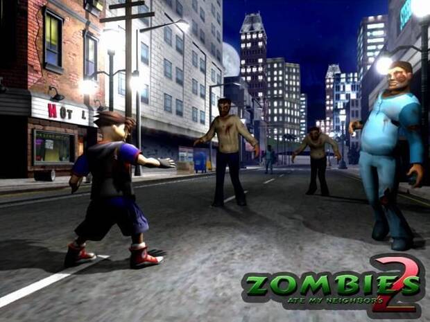 Un render, posiblemente usado para presentar internamente cómo esperaban que el juego se viese en PlayStation 2 y Xbox.