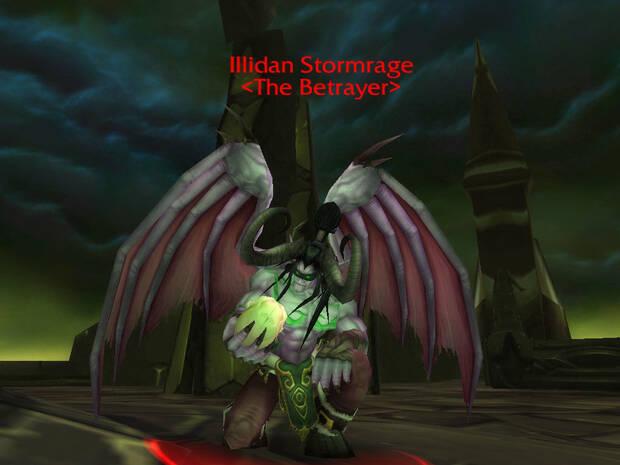 Illidan listo para la batalla.