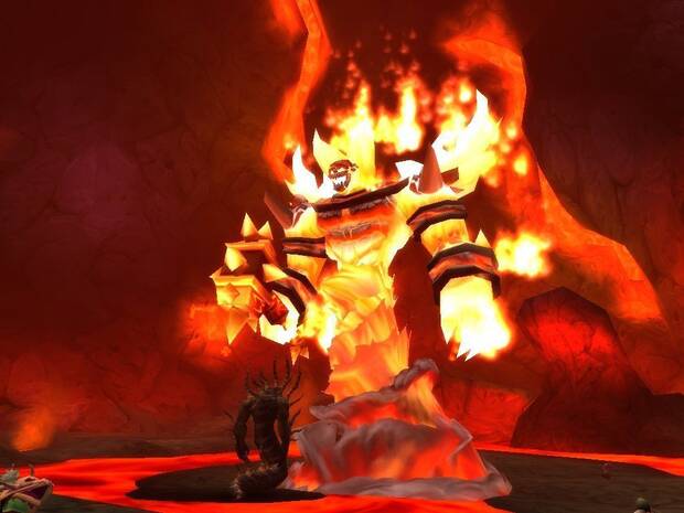 Ragnaros, el jefe final de Molten Core.