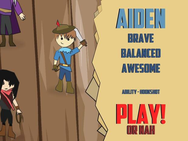 Hay varios personajes a elegir con habilidades propias.