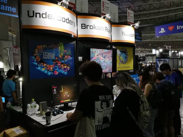 Undercoders en el Tokyo Game Show en 2017.