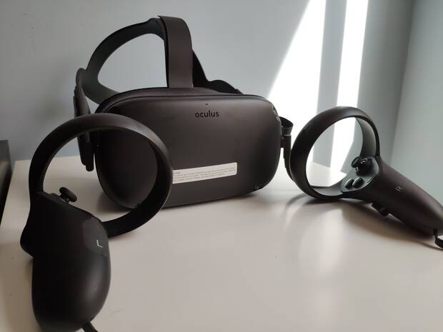 La configuración de Oculus Quest nos llevará apenas unos minutos.