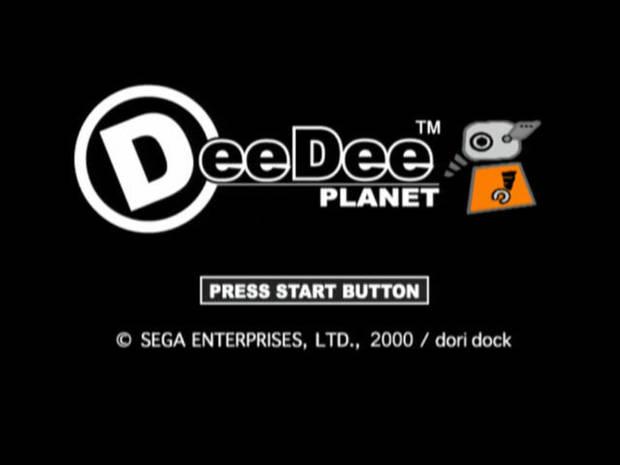 Menú de inicio de ‘DeeDee Planet’.