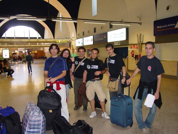 Rumbo a la Demoparty de Barcelona.