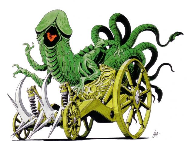 Representación de Mara en Shin Megemi Tensei, por Kazuma Kaneko