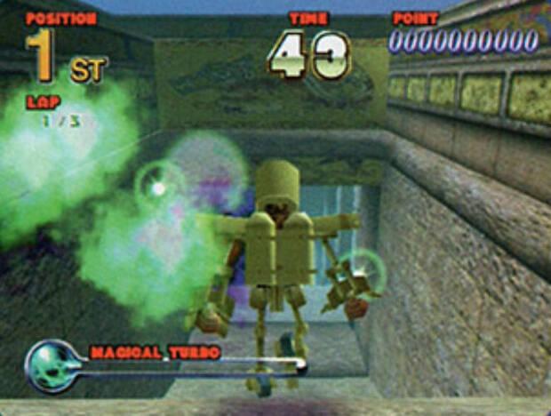 Los niveles contaban con diferentes alturas, algo que pocos juegos de carreras habían visto en 1999.