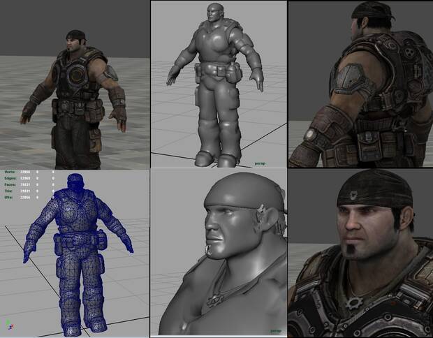 Entre pol�gonos: La evoluci�n de los modelos poligonales 28