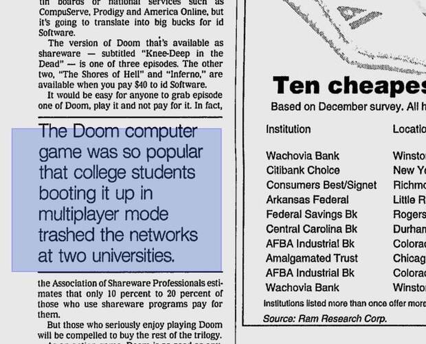 Sesión de curiosidades: DOOM 16