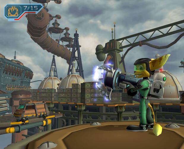 Ratchet & Clank 2: Totalmente a tope pulió la personalidad de los personajes, amplió armamento y otros detalles jugables.