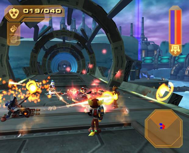 Ratchet & Clank 3 fue el primero de la saga con modo multijugador online. La saga no dejaba de reinventarse con cada secuela.