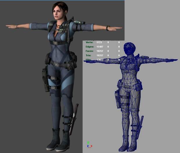 Entre pol�gonos: La evoluci�n de los modelos poligonales 55