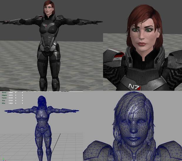 Entre pol�gonos: La evoluci�n de los modelos poligonales 29