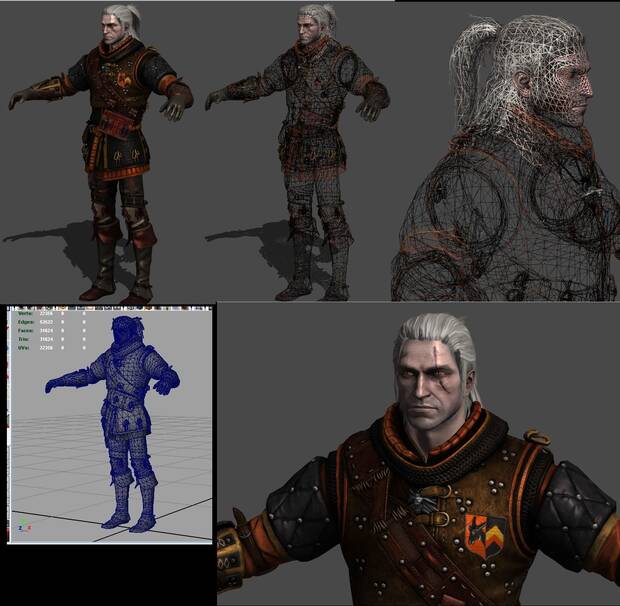 Entre pol�gonos: La evoluci�n de los modelos poligonales 34