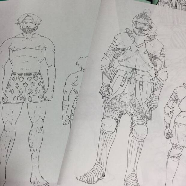 A juzgar por estas ilustraciones, parece que la jugabilidad apostaría por una perspectiva isométrica.