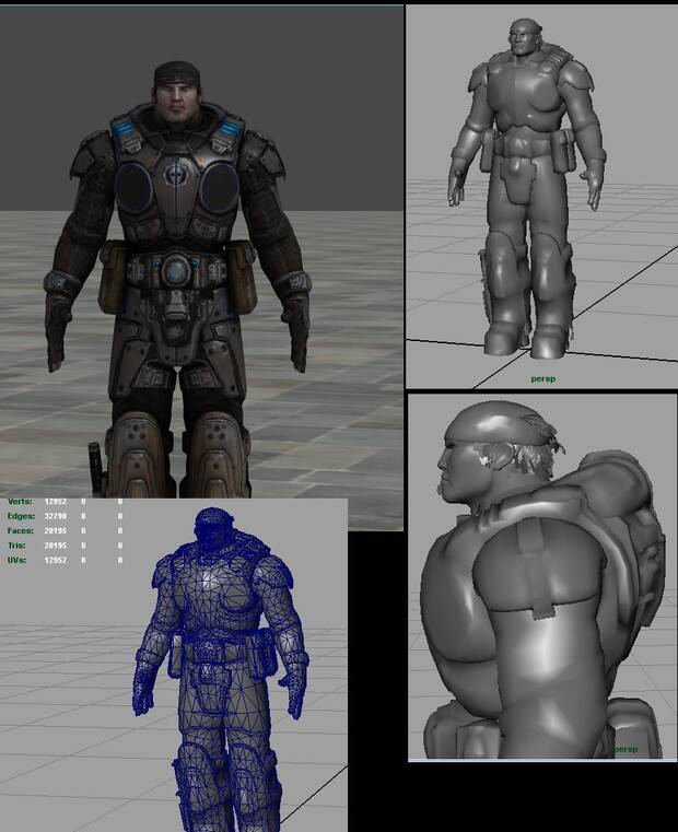 Entre pol�gonos: La evoluci�n de los modelos poligonales 27